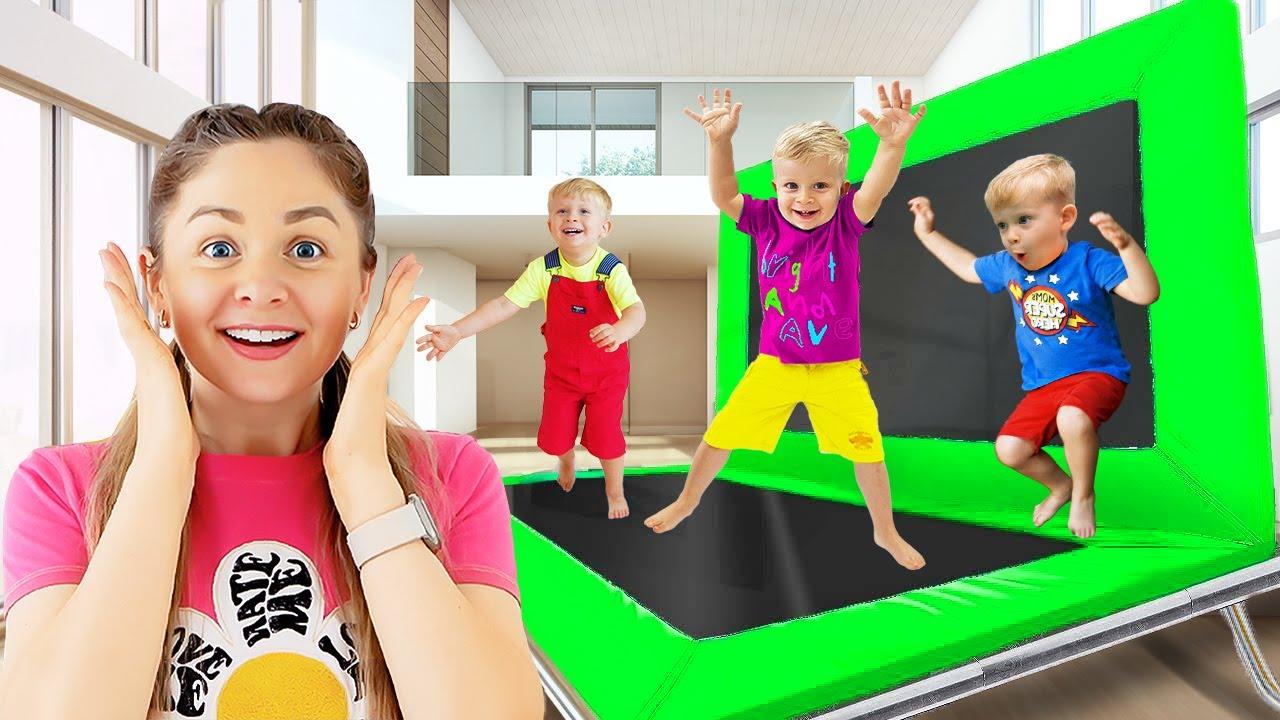 Diana and Roma Playgrounds, parks, museums ✿ Kids Diana Show