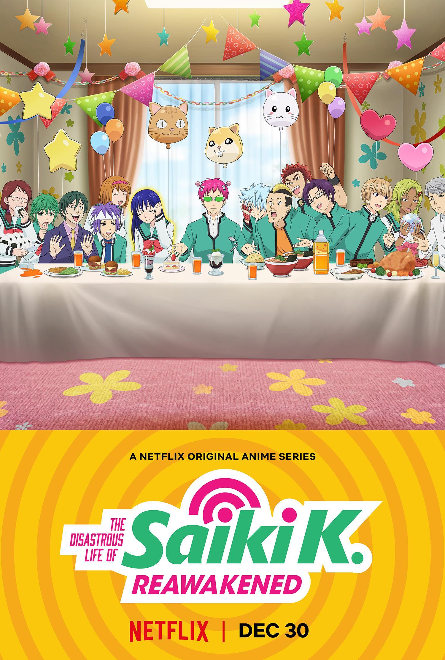 The Disastrous Life of Saiki K.: Reawakened S1-S3