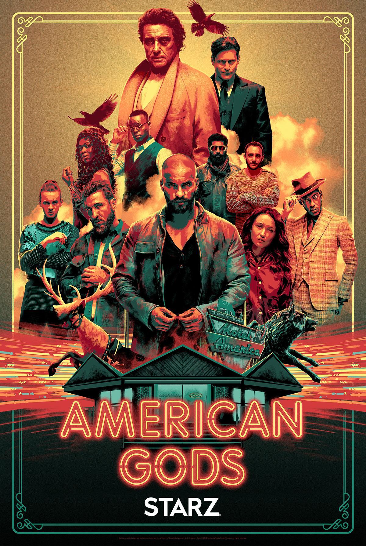 American Gods S1-S3