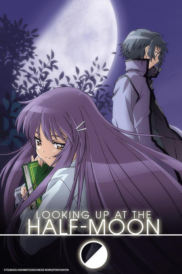 Looking Up at the Half-Moon [English]