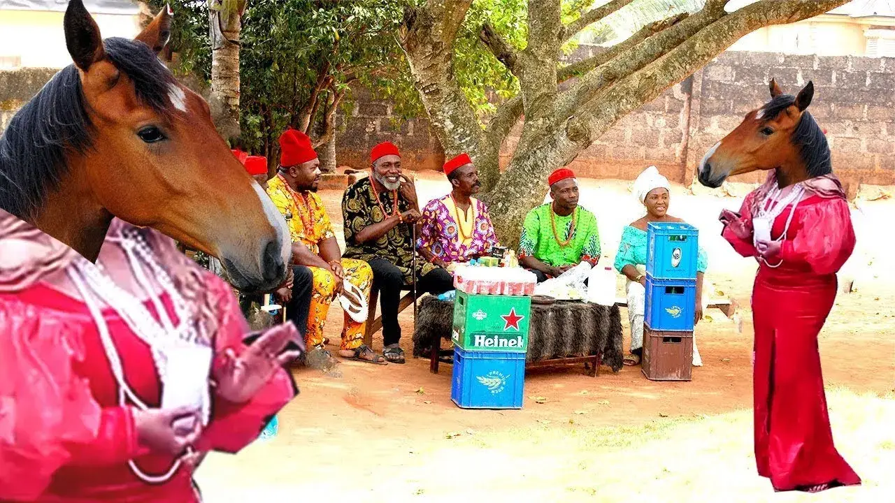 Her Evil Aunt Turned Her 2 Goat On Her Traditional Wedding Just 2 Wicked Her