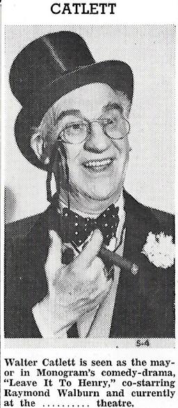 Walter Catlett